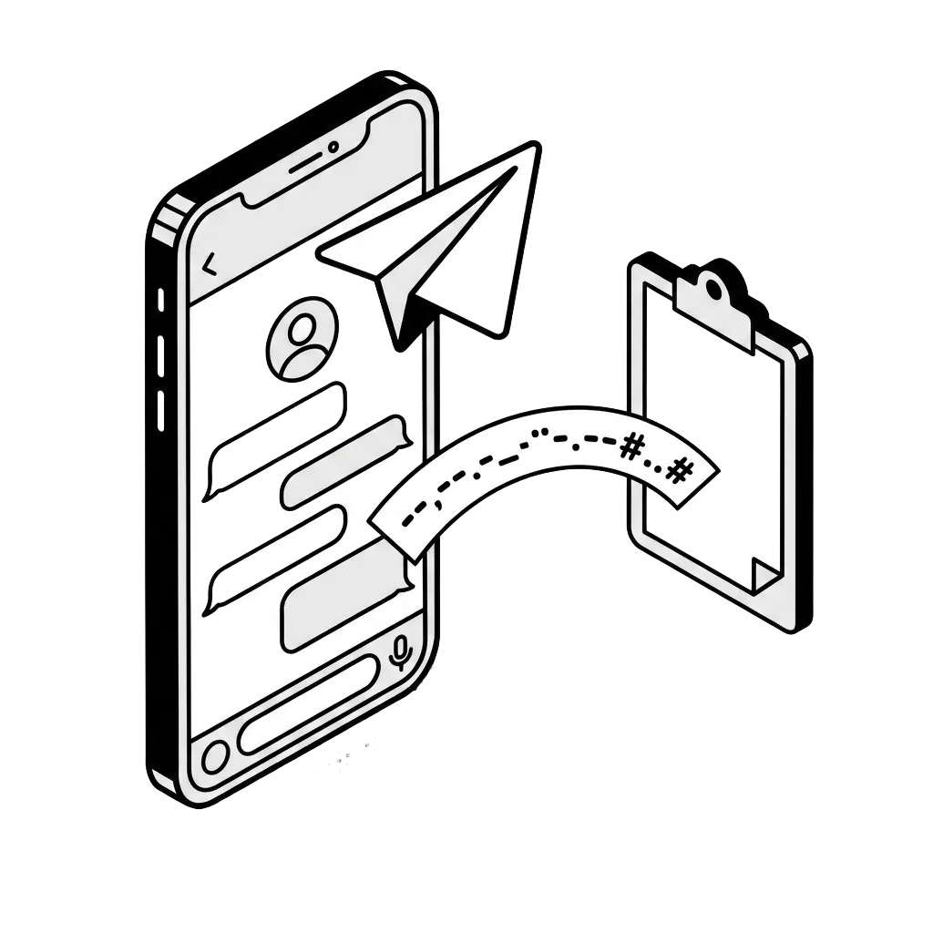 Подключите Telegram-бота через токен
